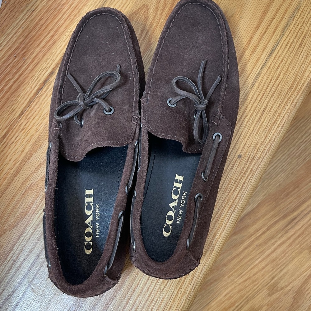 Brown Coach Moccasins/Loafer - Picture 3 of 6